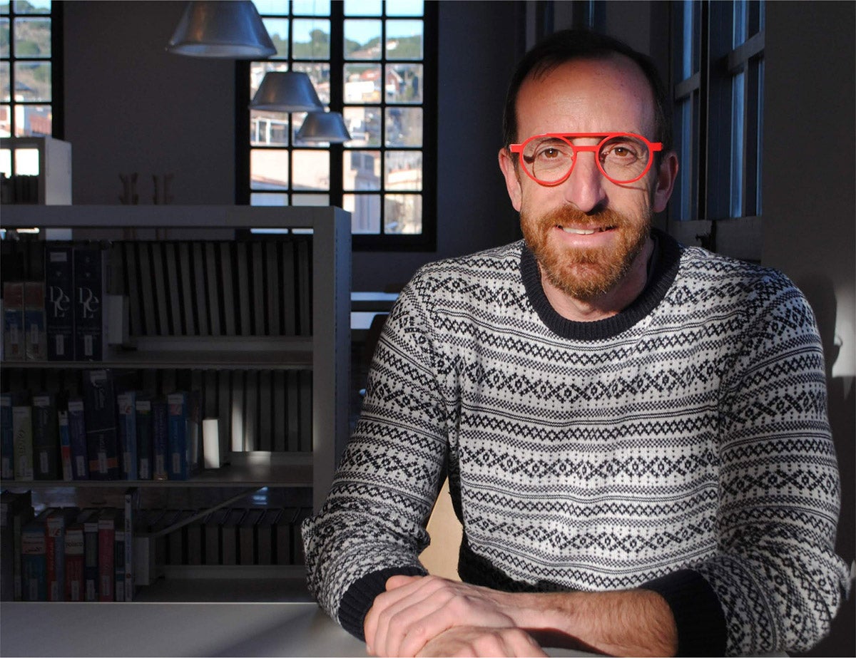 Cèsar Carmona, president de la Colla de Geganters de Vilassar de Dalt