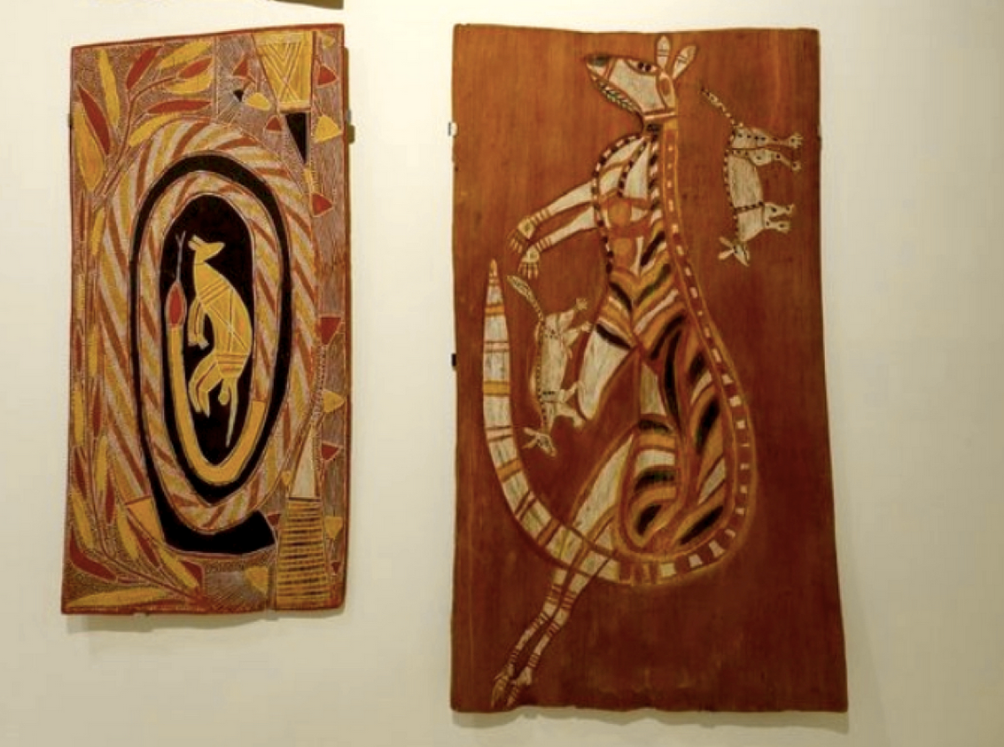 Per primera vegada el museu mostra aquest patrimoni a l’exposició ‘Traços. Pintura aborigen australiana: tradició i contemporaneïtat’