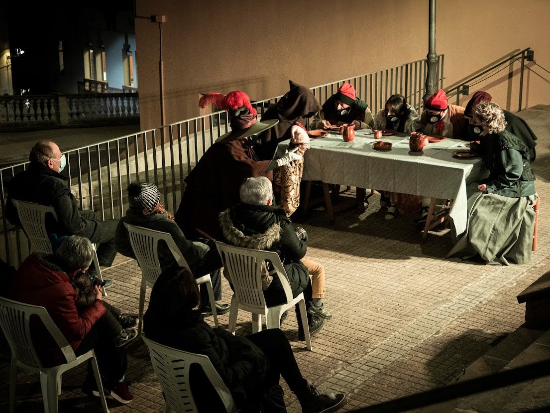 Al igual que l'any passat, els Pastorets tornen aquest Nadal als carrers del centre