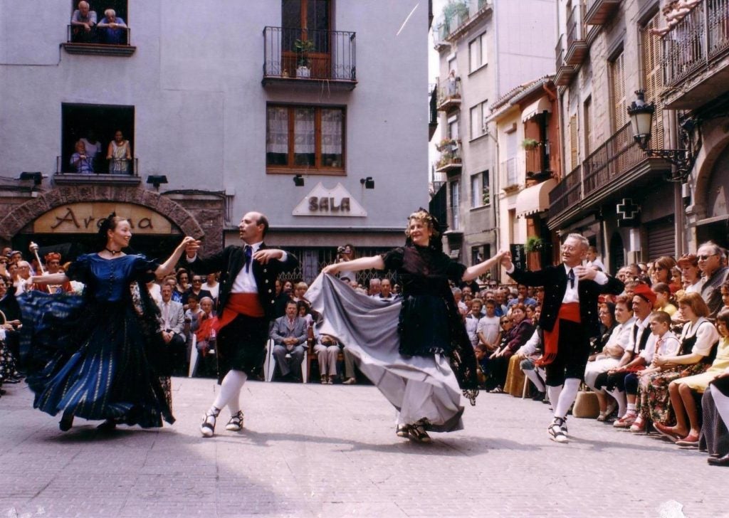 Imatge històrica del Ballet de Déu de Berga (2002)