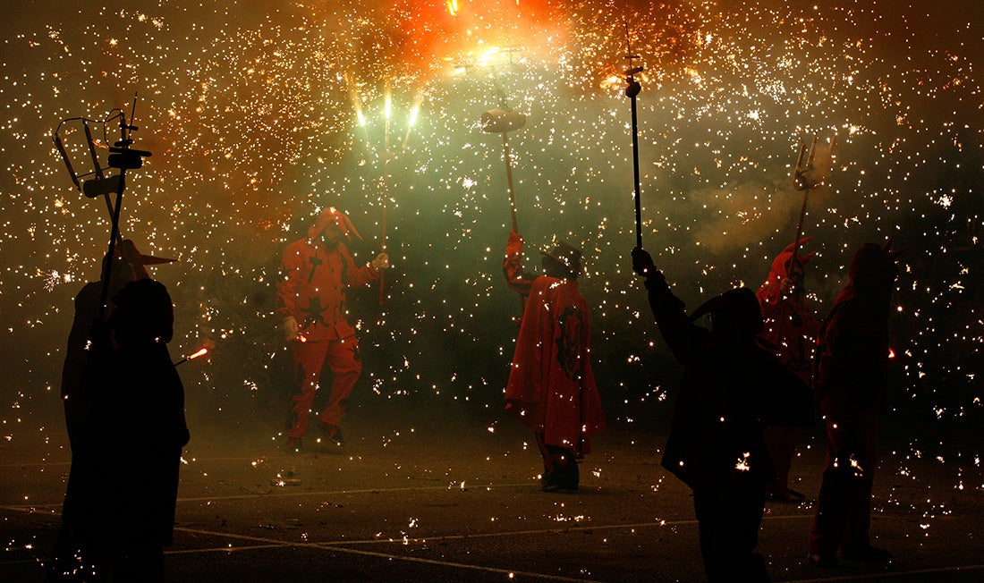 Els Diables de Valls participaran al bloc dedicat a la llum, pólvora i foc, dissabte al vespre