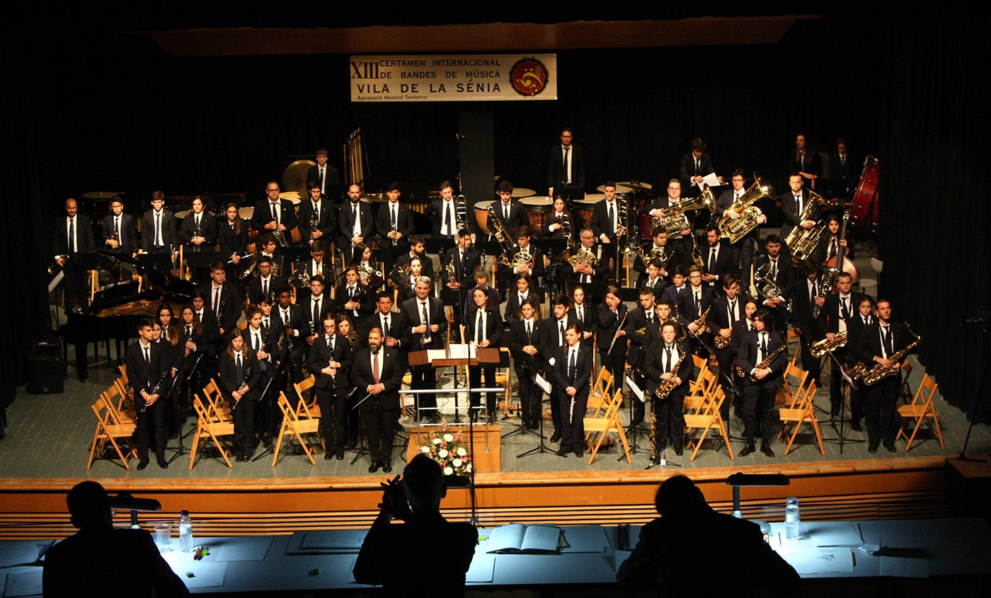 Edició anterior del Certamen Internacional de Bandes de Música Vila de la Sénia