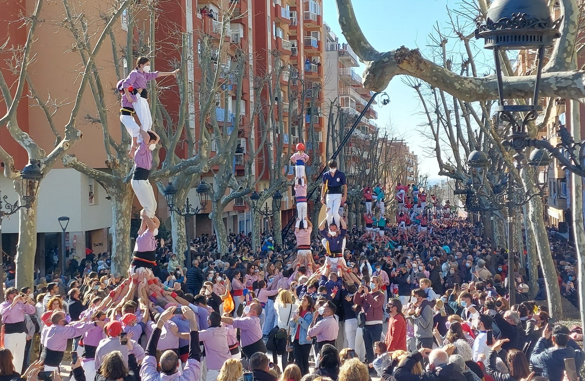 Trobada de colles a les Decennals de Valls 2021+1