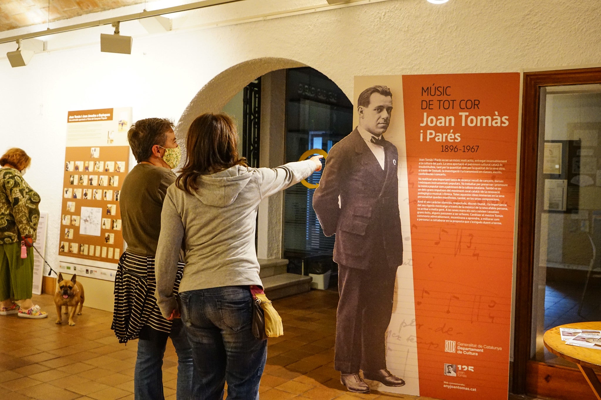 Exposició 'Músic de tot cor' a Esplugues del Llobregat