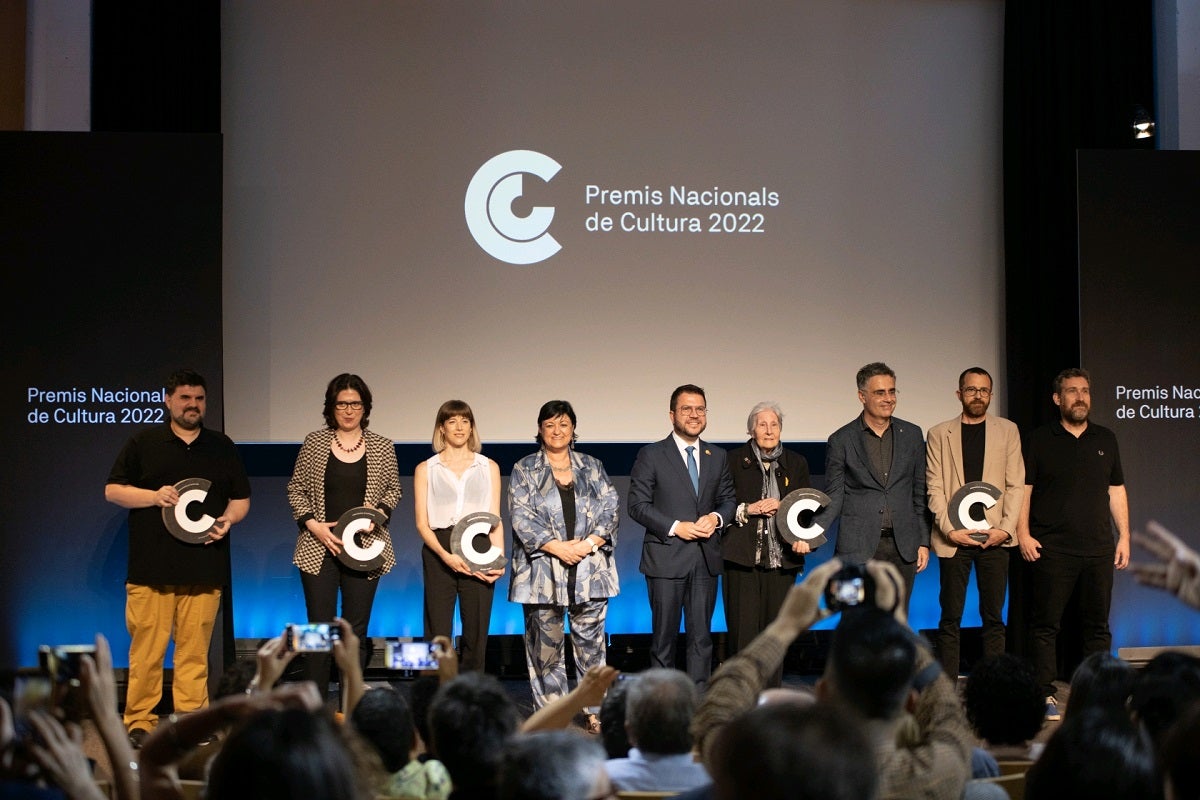 Guardonats dels Premis Nacionals de Cultura 2022