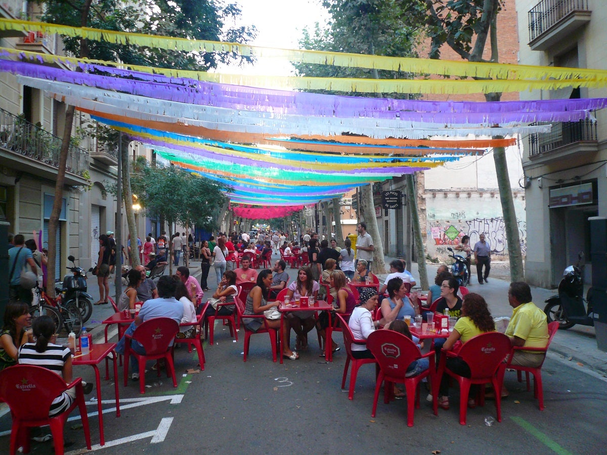 Imatge d'arxiu de la Festa Major de Sants