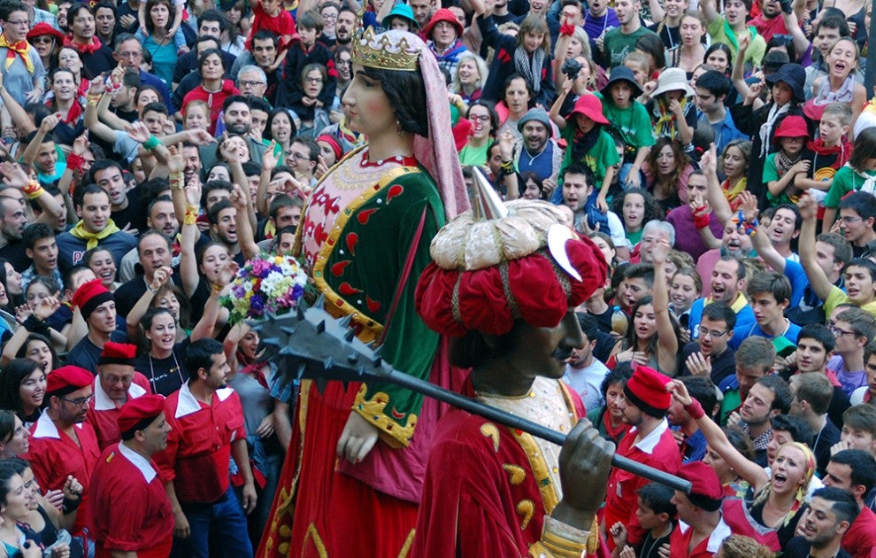 La Patum es un de les manifestacions culturals inscrites a la Llista Representativa del Patrimoni Immaterial de la Humanitat de la UNESCO