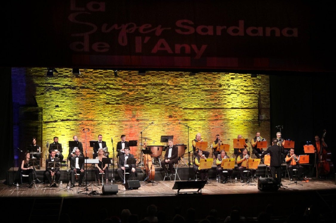 Imatge de l'última edició del concert-final La Sardana de l'Any, celebrat a l'Espluga de Francolí
