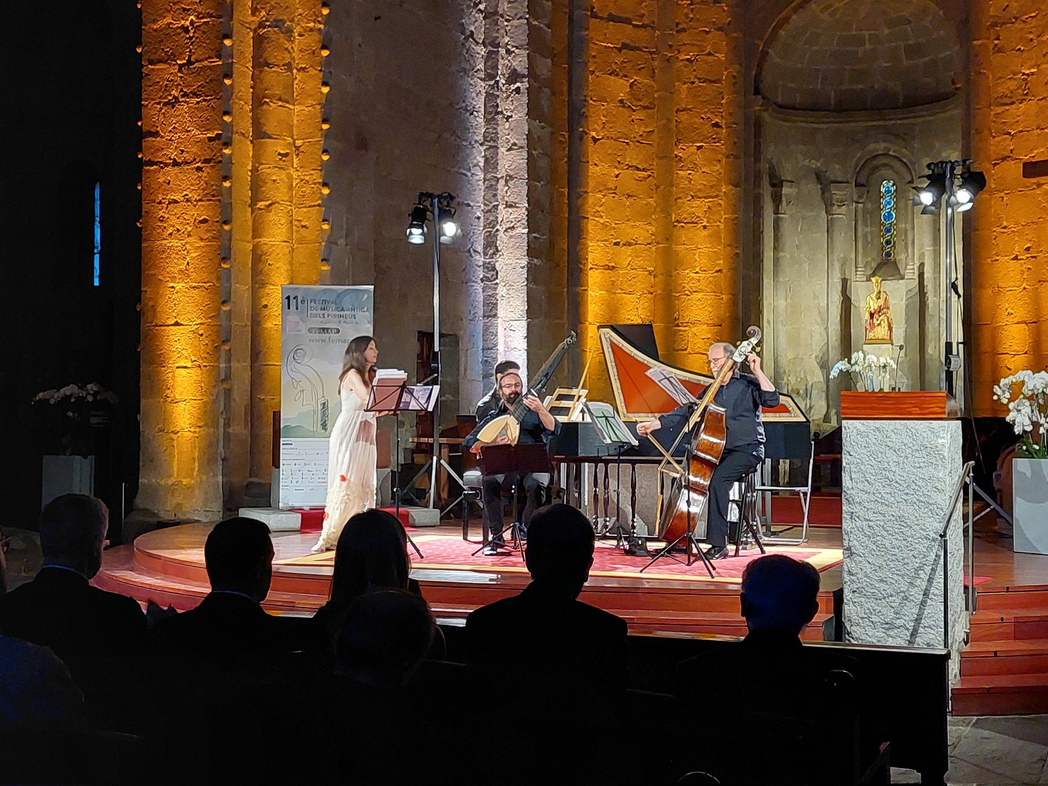 Concert inaugural a la seu d'Urgell amb Musica Alchemica i Lina Tur Bonet