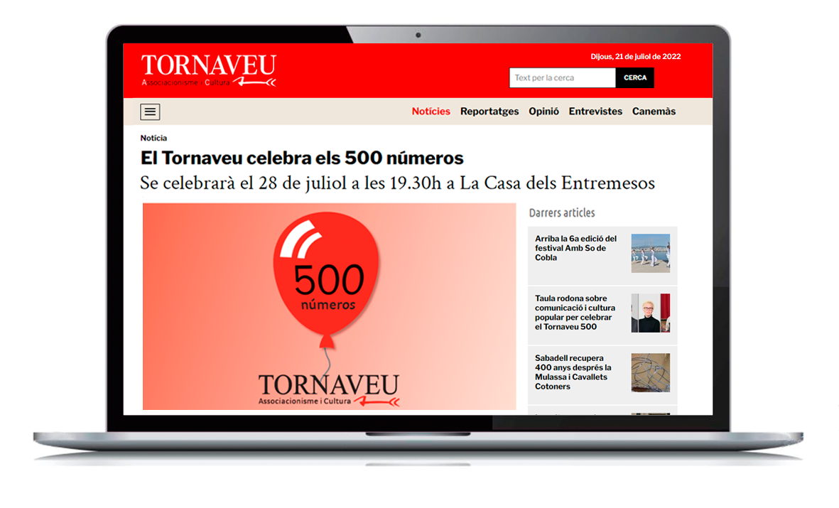 Tornaveu compleix 500 anys