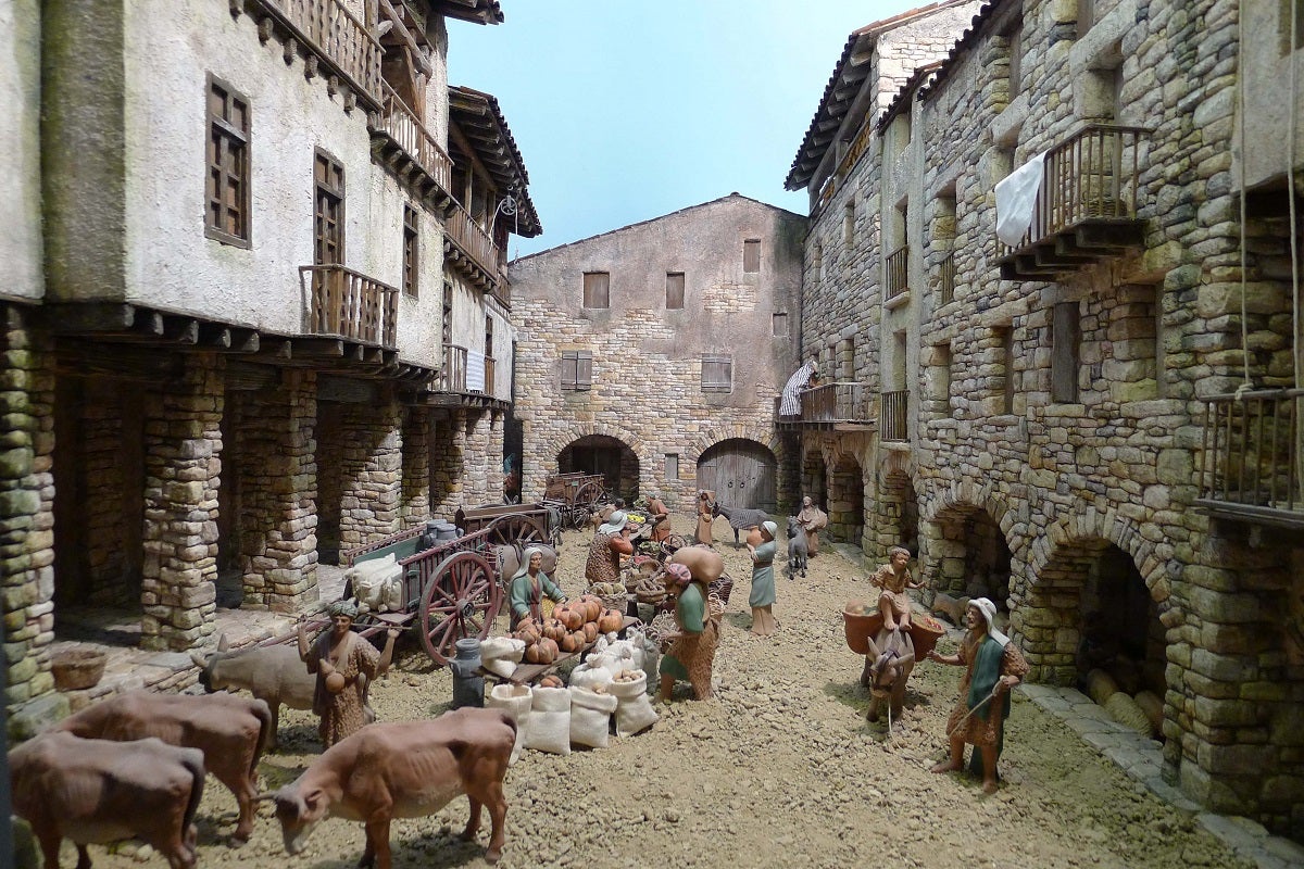 Pessebre de l'Associació de Pessebristes de Castellterçol