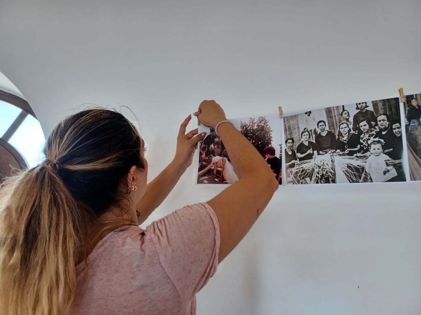 L'exposició mostra la tasca de la dona en el món pesquer