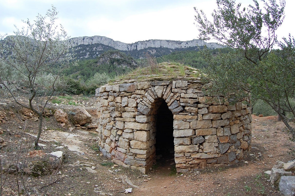 La tècnica constructiva de la pedra seca està reconeguda com a Patrimoni Immaterial de la Humanitat