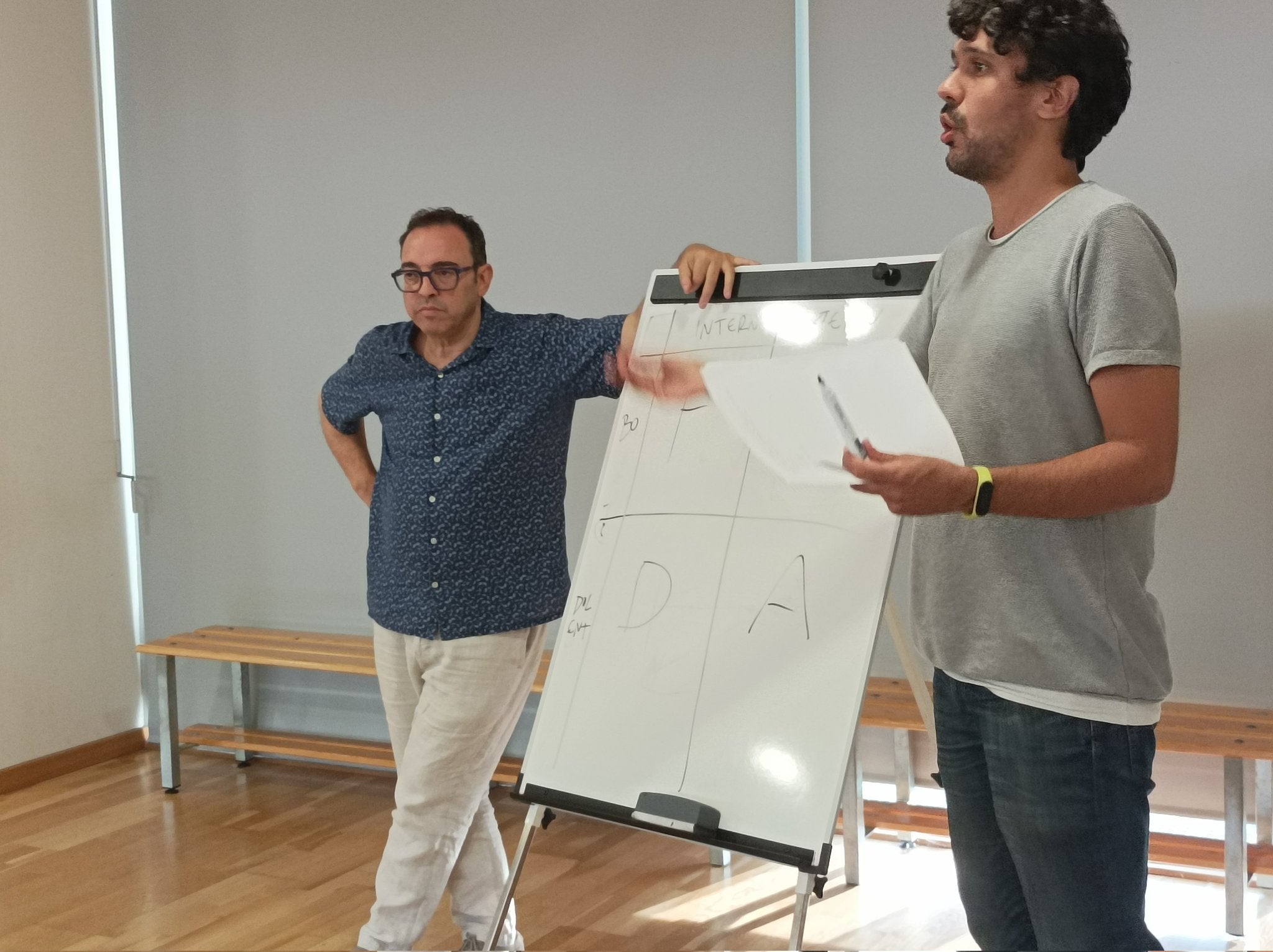 Els dramaturgs i directors Sergi Belbel i Roc Esquius, protagonistes de la jornada de formació