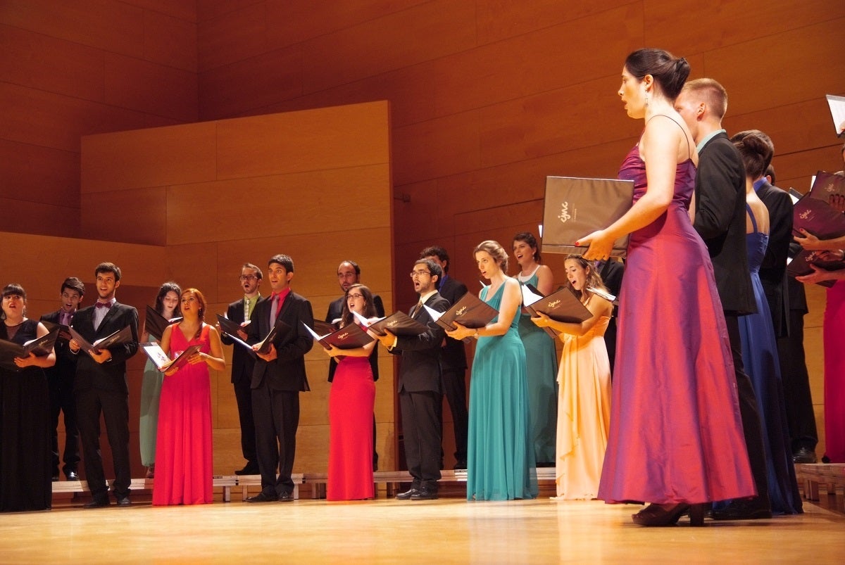 Actuació del Cor Jove Nacional de Catalunya