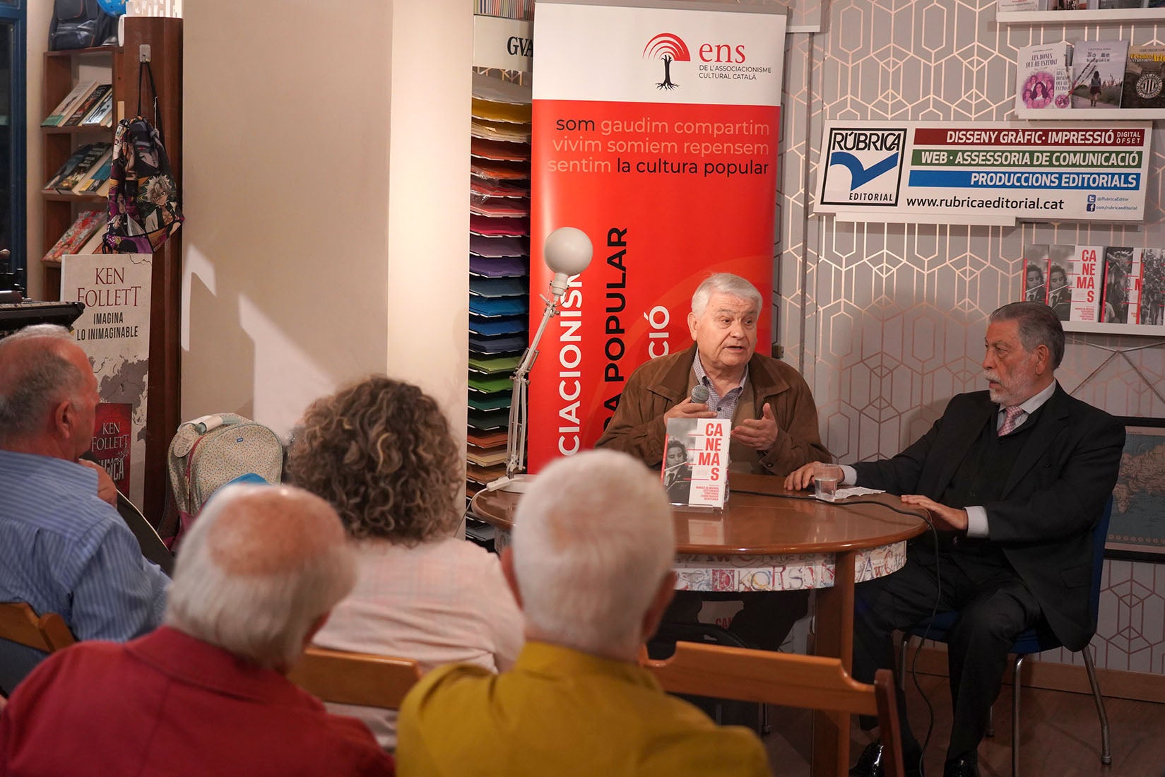 Pere Baltà i Josep Mut van conversar sobre la història i el present de les bandes de música