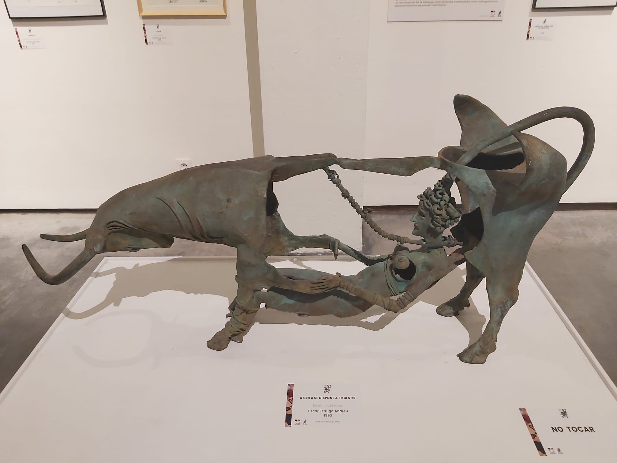 Escultura d'Òscar Estruga, 1993.