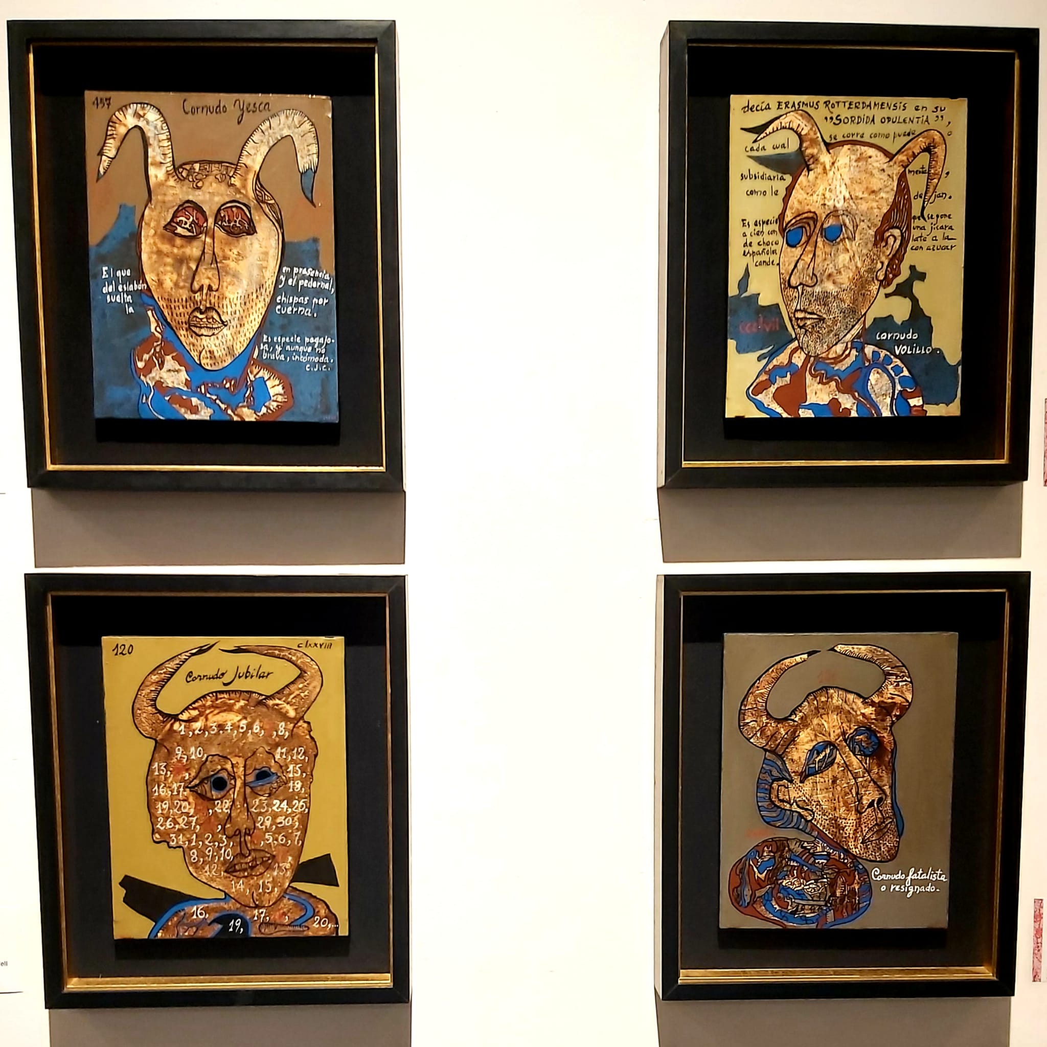 Pintures d'Armand Cardona, 1977.