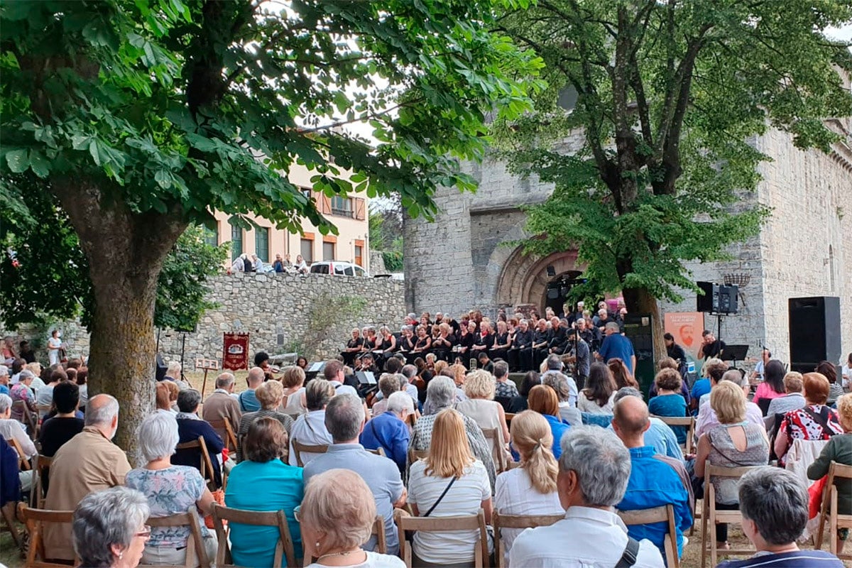 Concert dels Cors de Clavé en l'edició anterior del festival