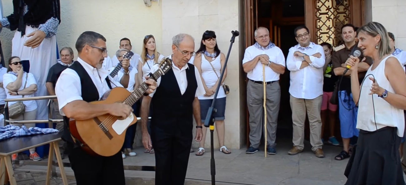 La jota cantada improvisada. Sofia de la Ribera

