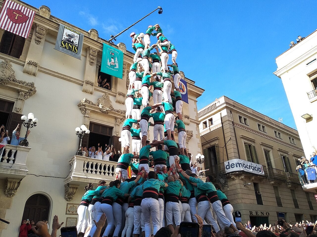 9d9f dels Castellers de Vilafranca | Wikicommons