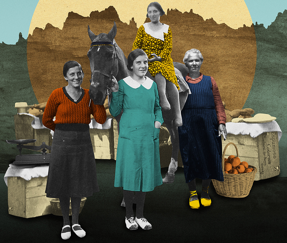 Fragment del cartell de 'Roques', obra de Mari Fouz