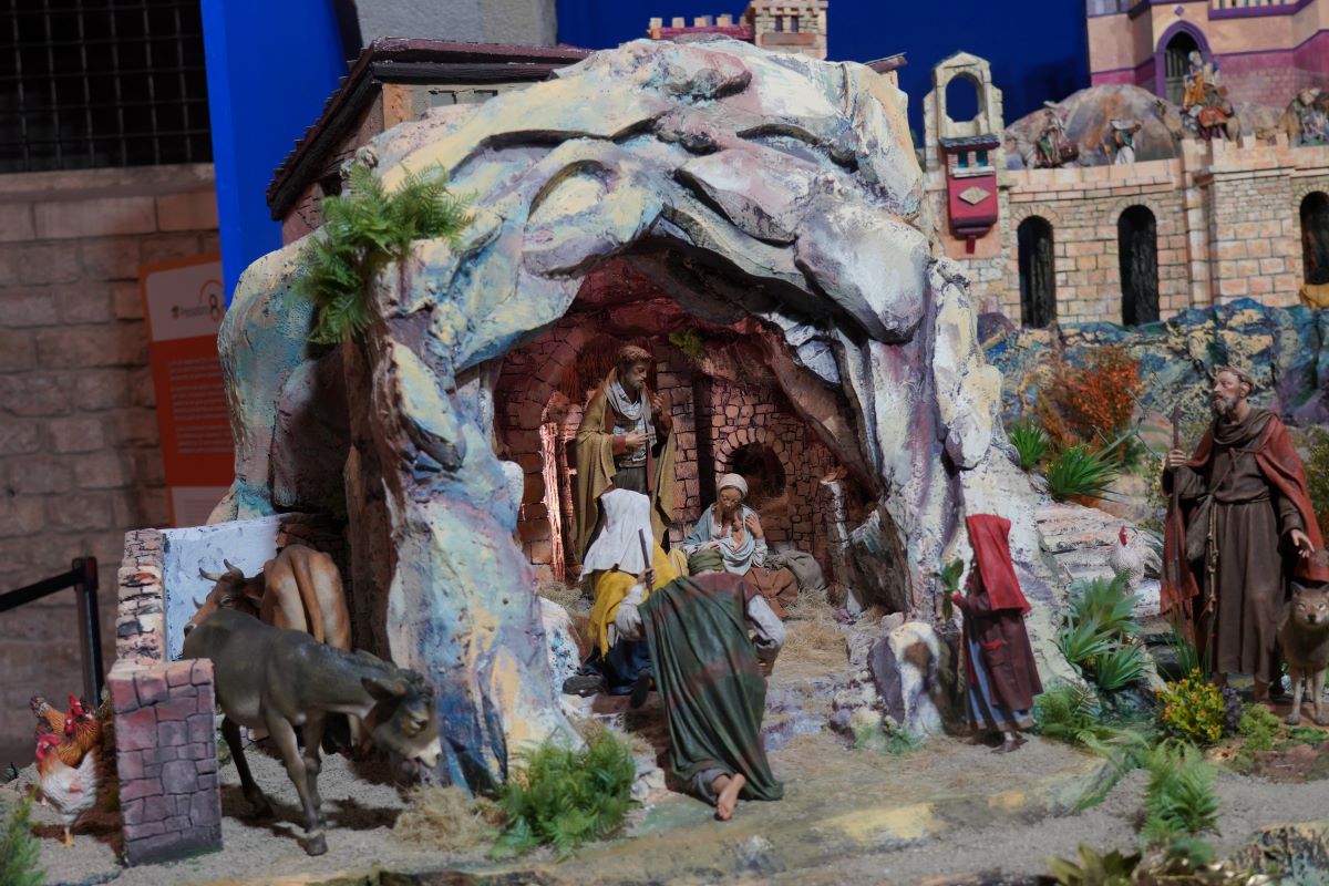 Pessebre Tradicional de Barcelona al Museu Frederic Marès