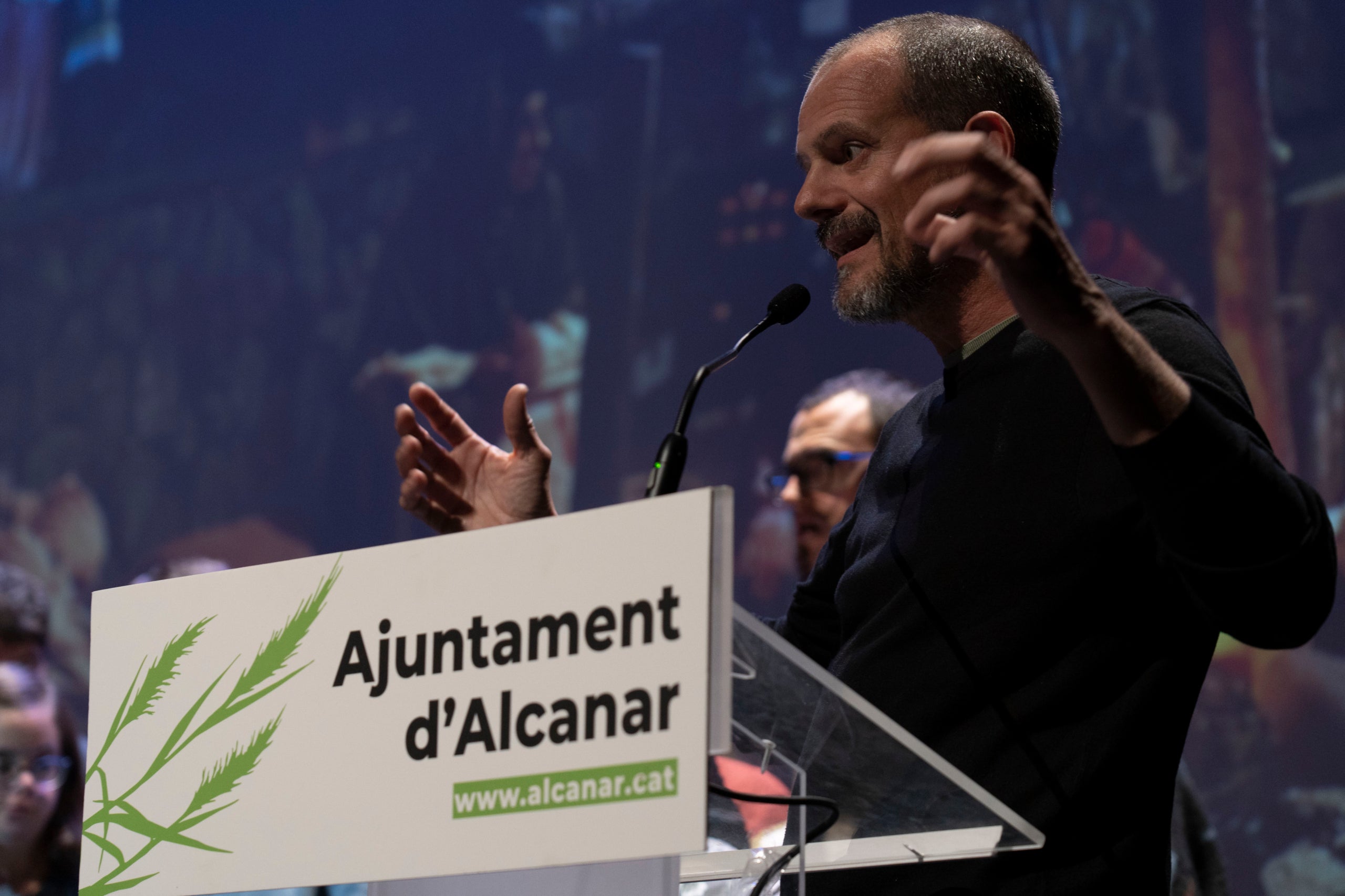 Sergi Gil, en el lliurament dels Premis Antoni Carné │Foto: Àlvar Andrés