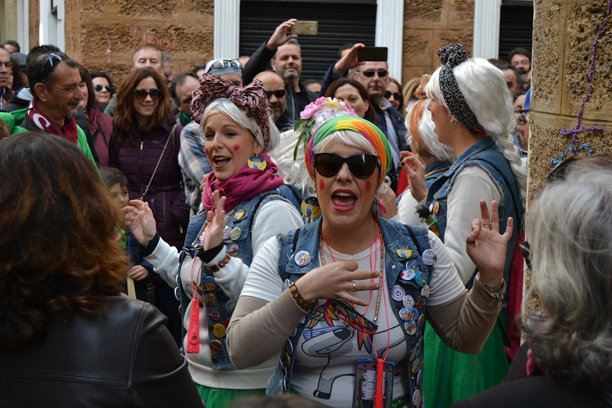 Chirigotes del Carnaval de Cadis al carrer