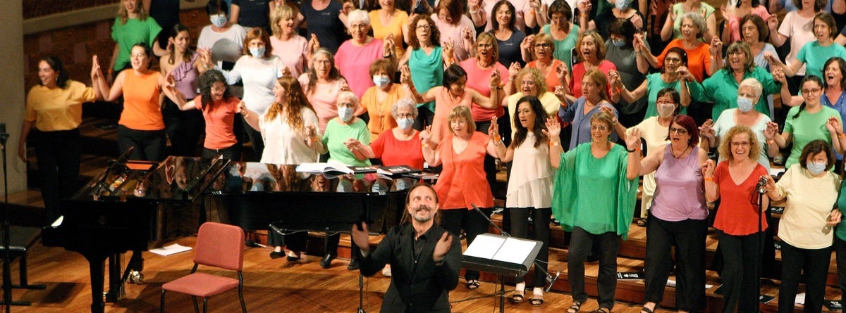 Una imatge del darrer festival internacional de cant coral a Barcelona 