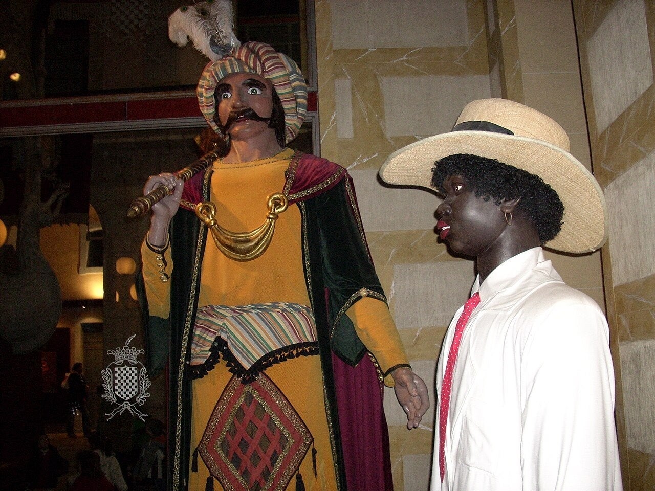 En primer terme, el gegant 'Negrito' de Tarragona, que va ser objecte de polèmica a principis del 2023