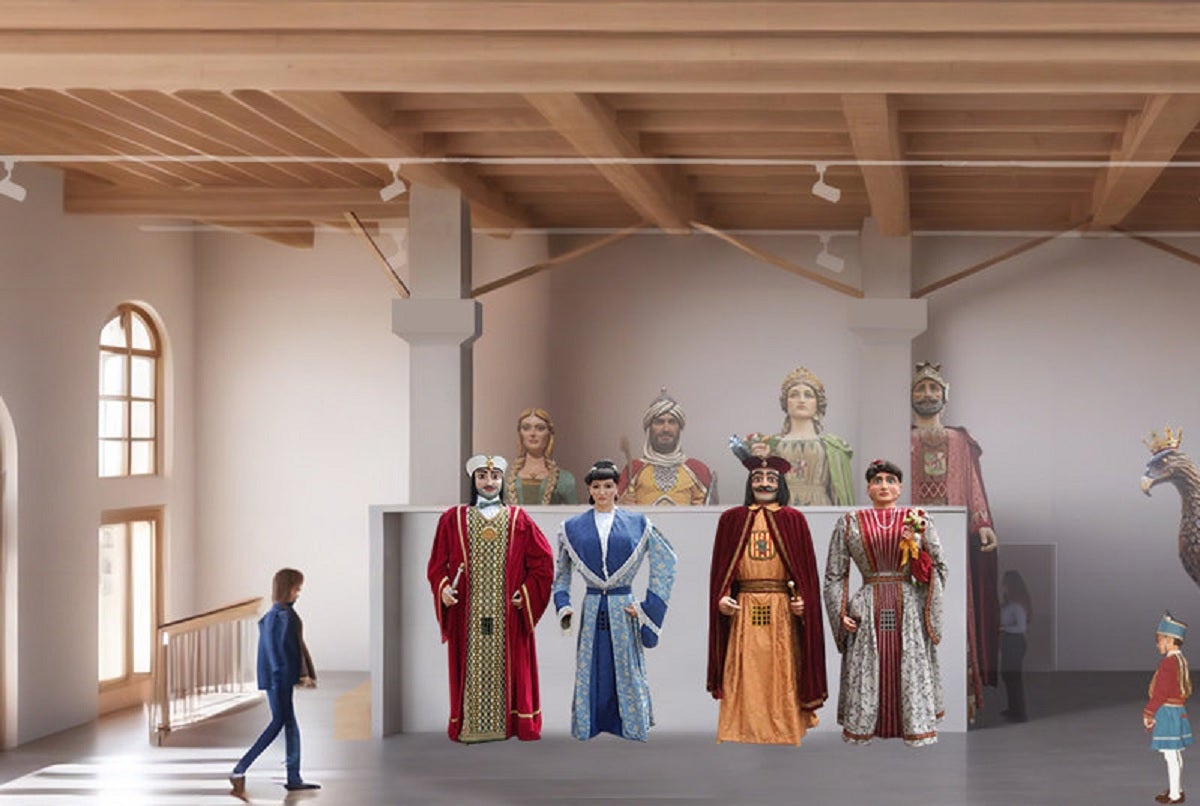 Recreació de la Casa dels Gegants | Ajuntament de Cardona