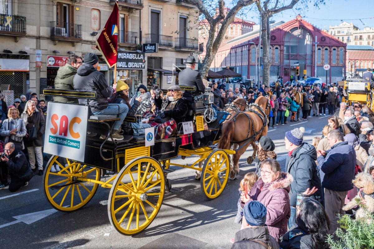 Els Tres Tombs de Sant Antoni de Barcelona celebraran dos-cents anys el 2025