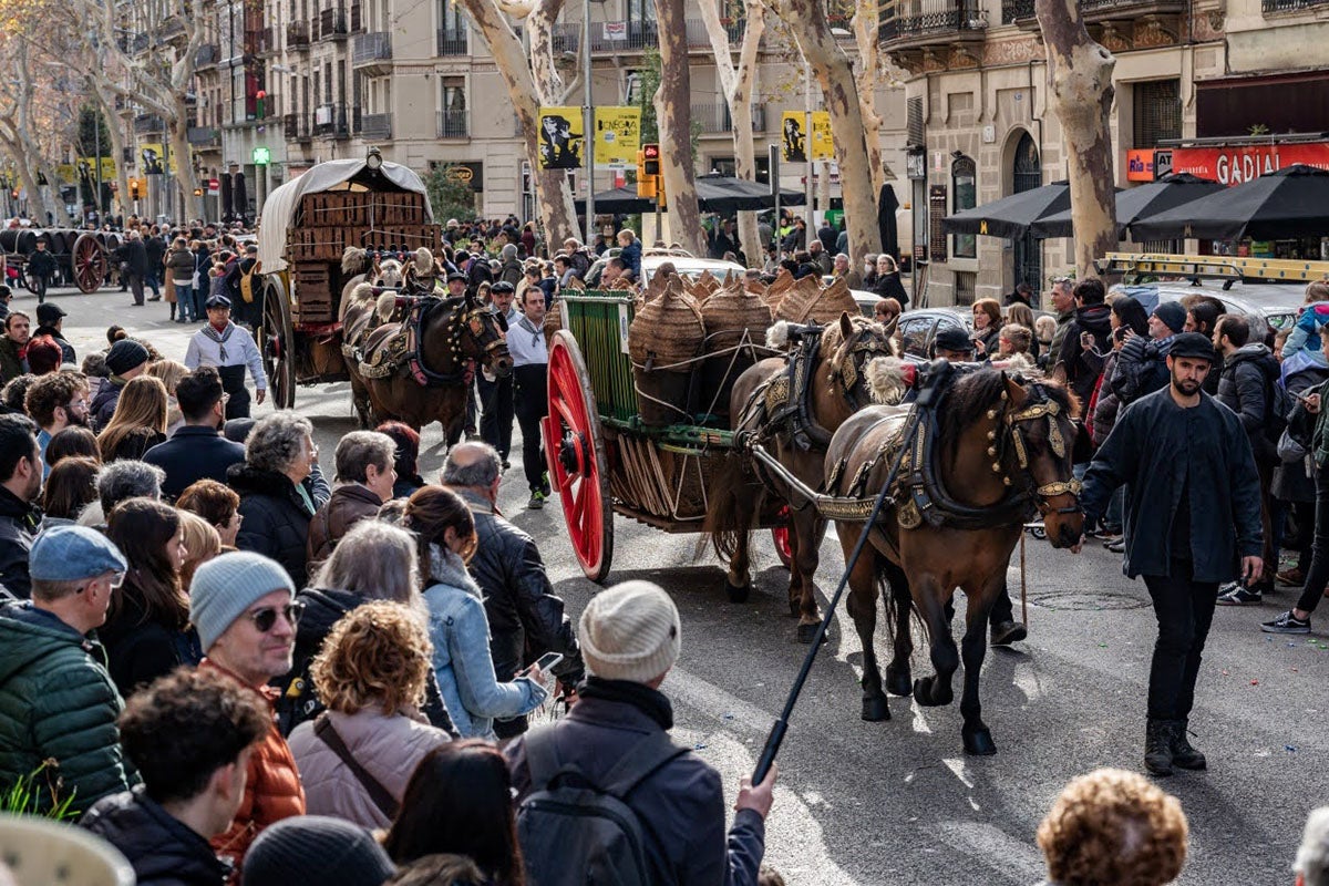 Cavalcada dels Tres Tombs de Barcelona de 2024