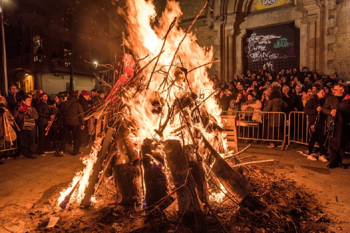 Imatge dels foguerons de Gràcia 2024 | Ajuntament de Barcelona
