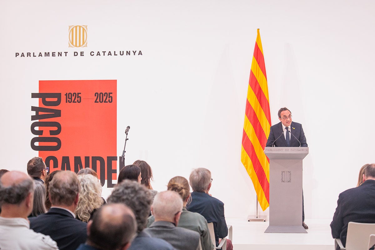 Acte d'homenatge al Parlament / Foto: Parlament de Catalunya (Sergi Ramos Ladevesa) 