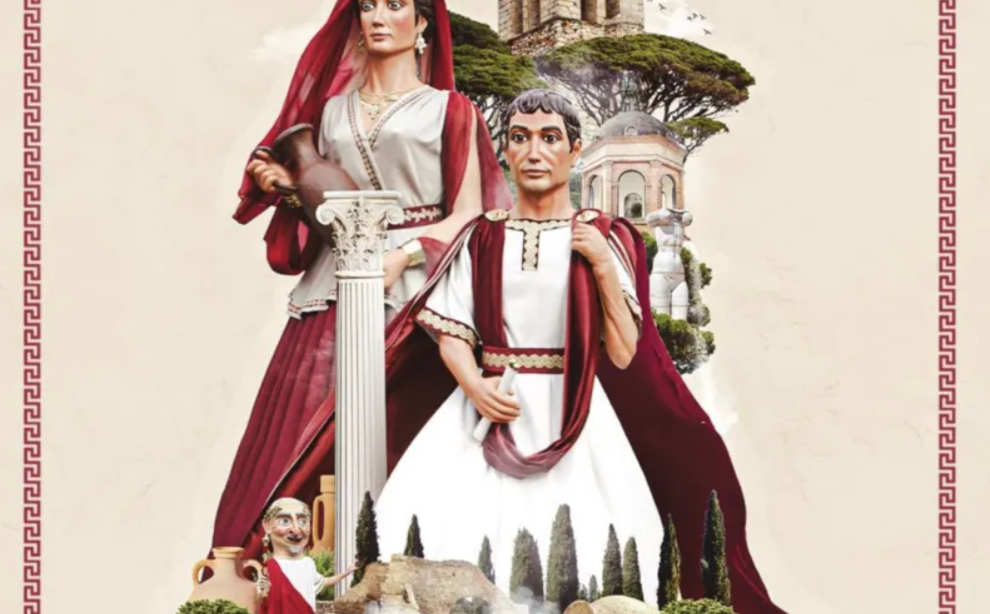 Cartell de la Ciutat Gegentera 2025 a Caldes de Malavella