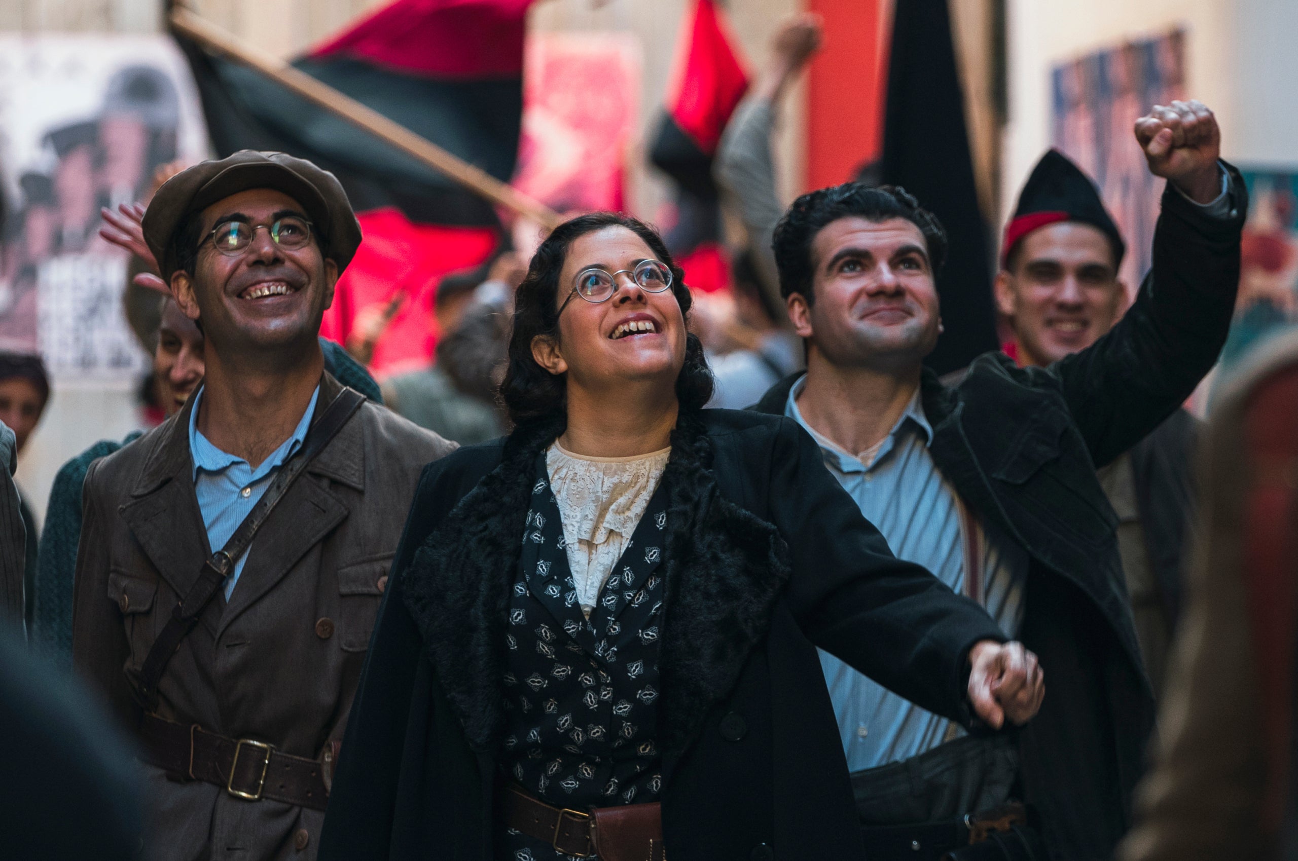 Màrcia Cisteró en el paper de Frederica Montseny en un film estrenat a TV3 