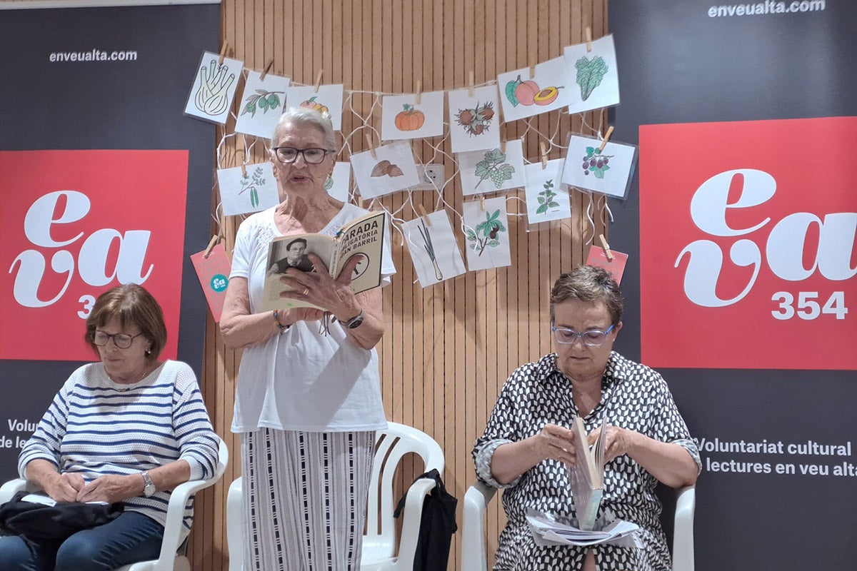 Primera activitat del Festivalet, a La Casa dels Avis de Sant Sadurní d’Anoia, el passat dilluns