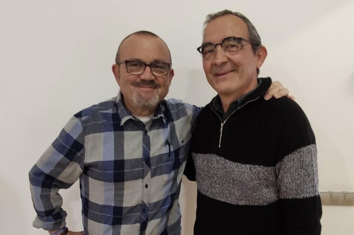 Antoni Gómez i Vicent Penya