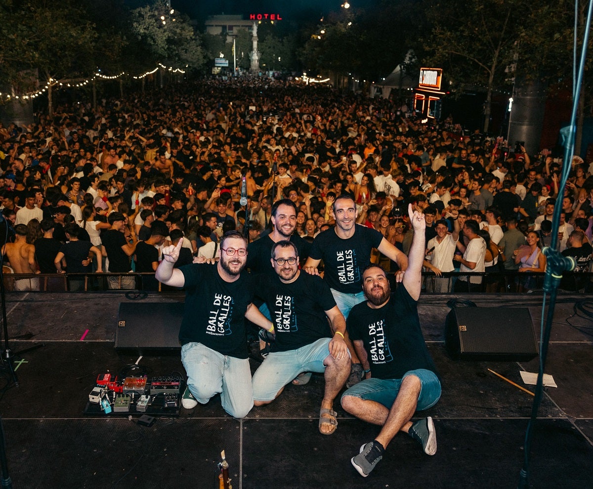 Ball de gralles a la Festa Major de Vilafranca del Penedès del 2024