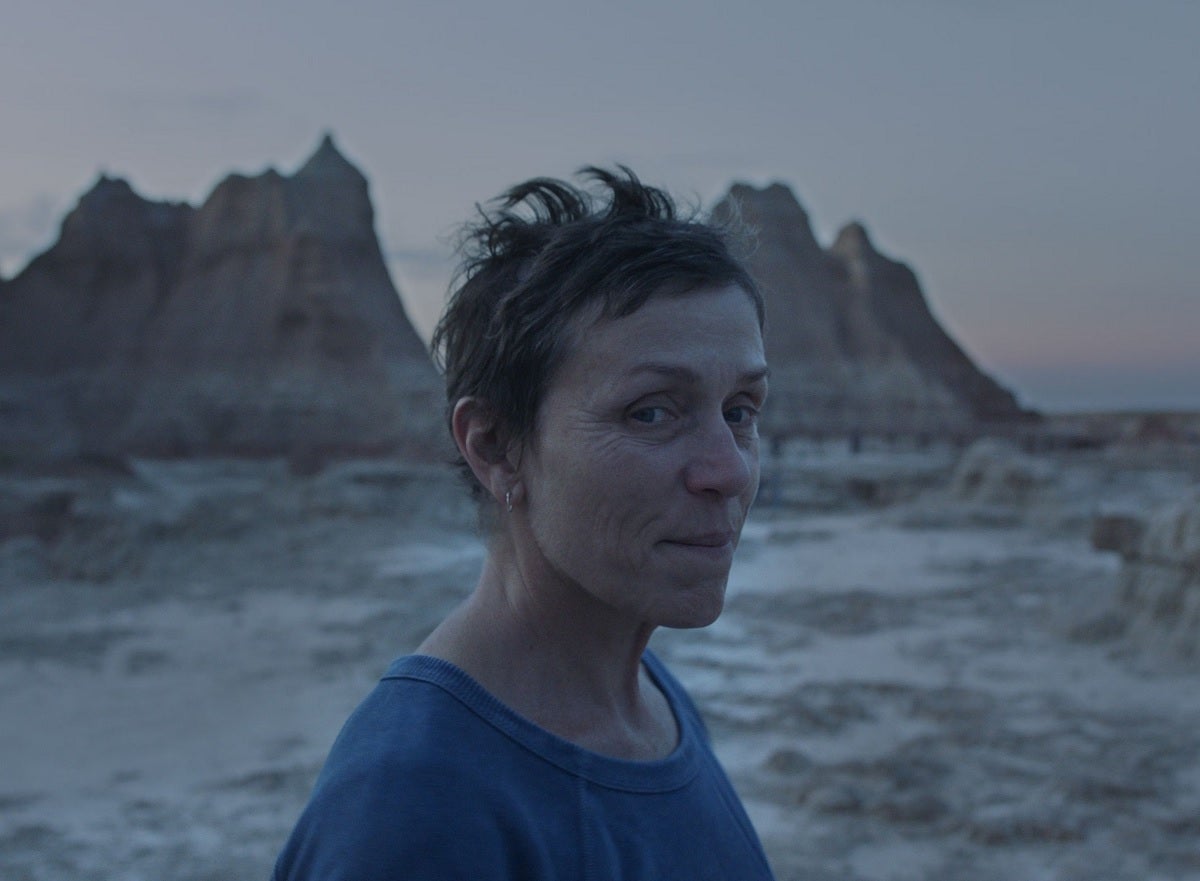 Frances McDormand a Nomadland (2020)