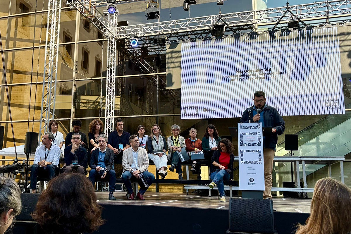 Presentació de la Declaració de Barcelona el dimarts al CCCB / Foto: Diputació de Barcelona
