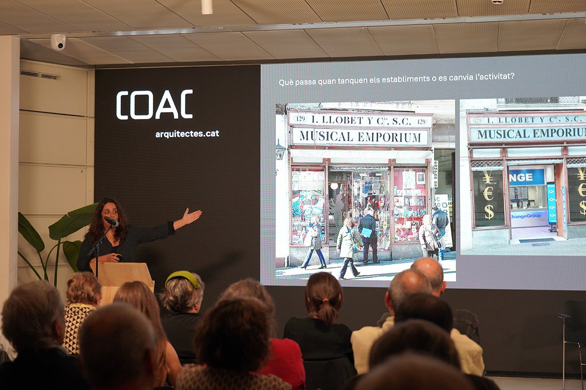 Jornada d'Establiments Emblemàtics es va celebrar dilluns al Col·legi d'Arquitectes de Catalunya 