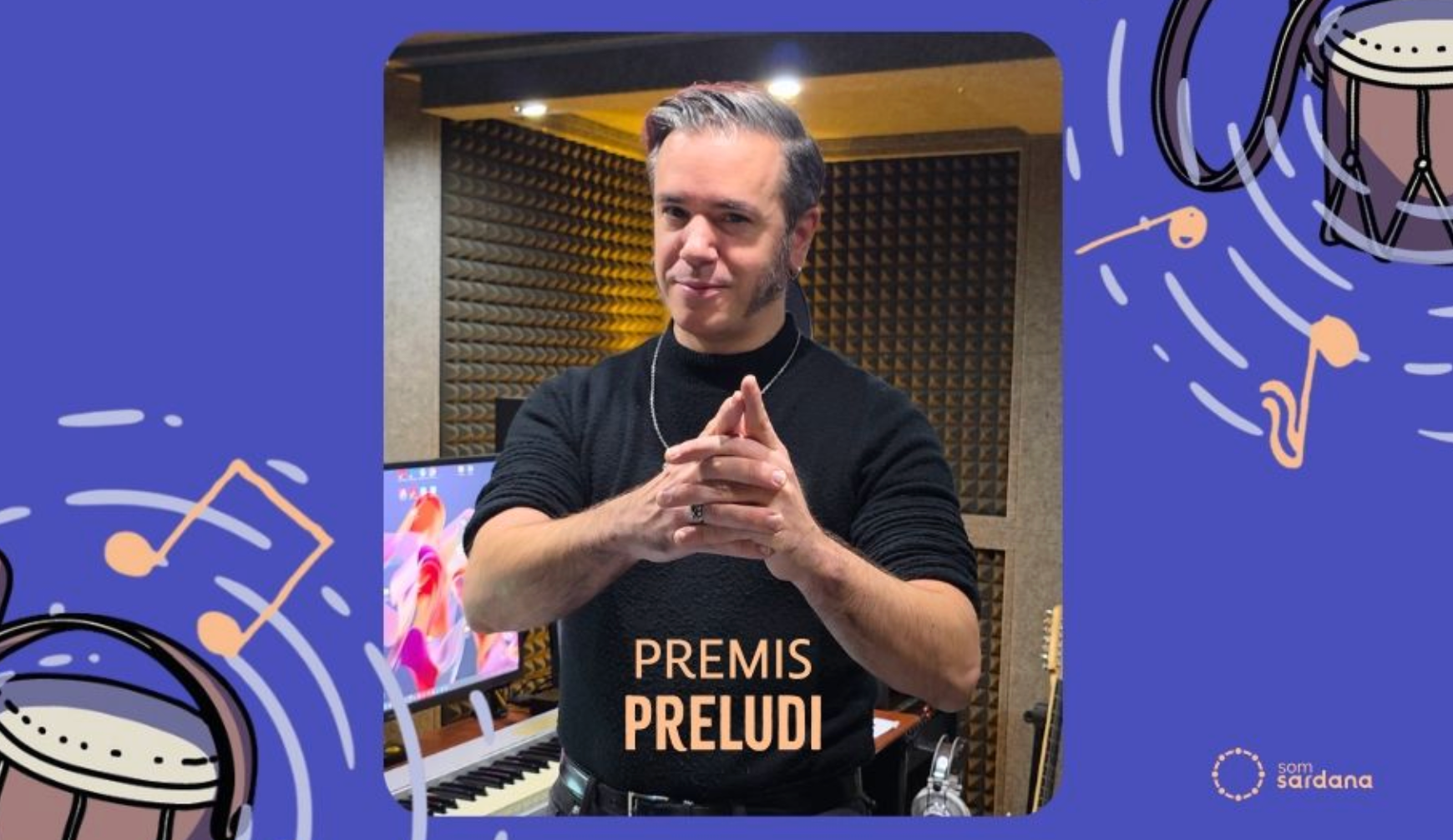 Arnau Tordera serà el conductor dels Premis Preludi, Les millors sardanes del 2025.