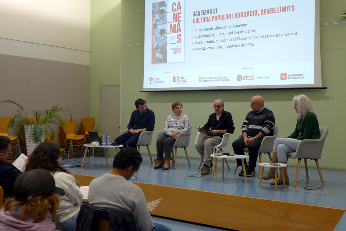 Els ponents en la presentació del Canemàs 31