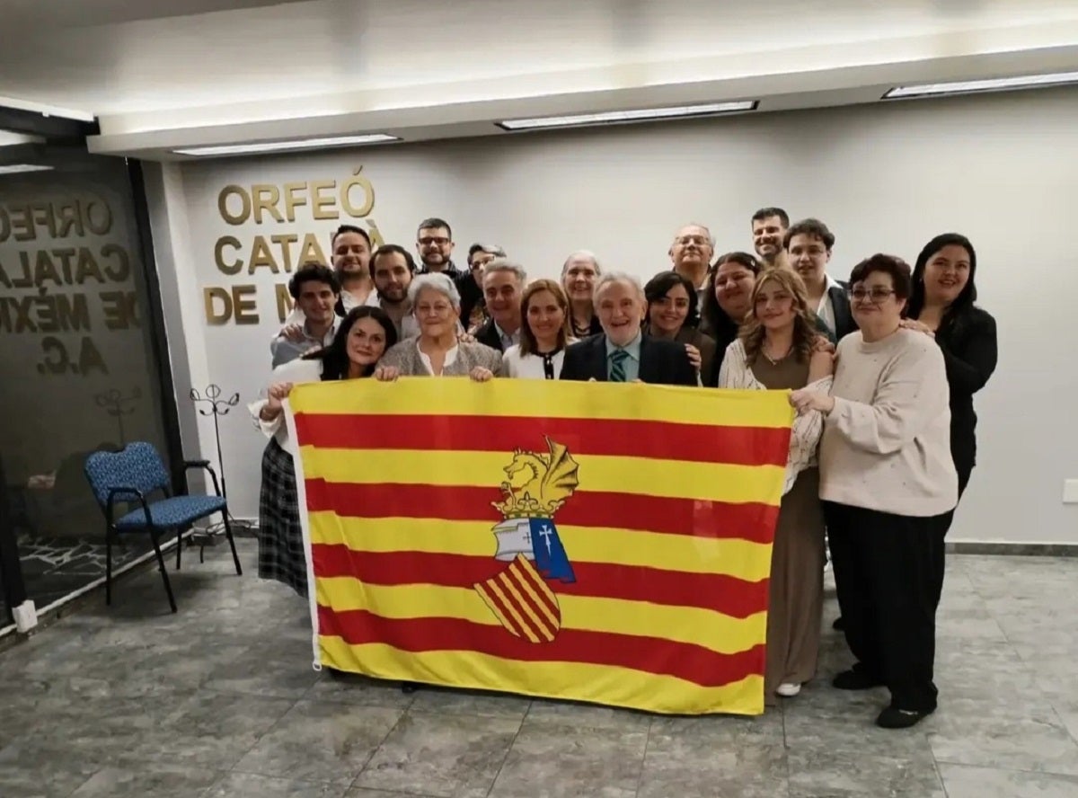 Visita  a l'Orfeó Català de Mèxic