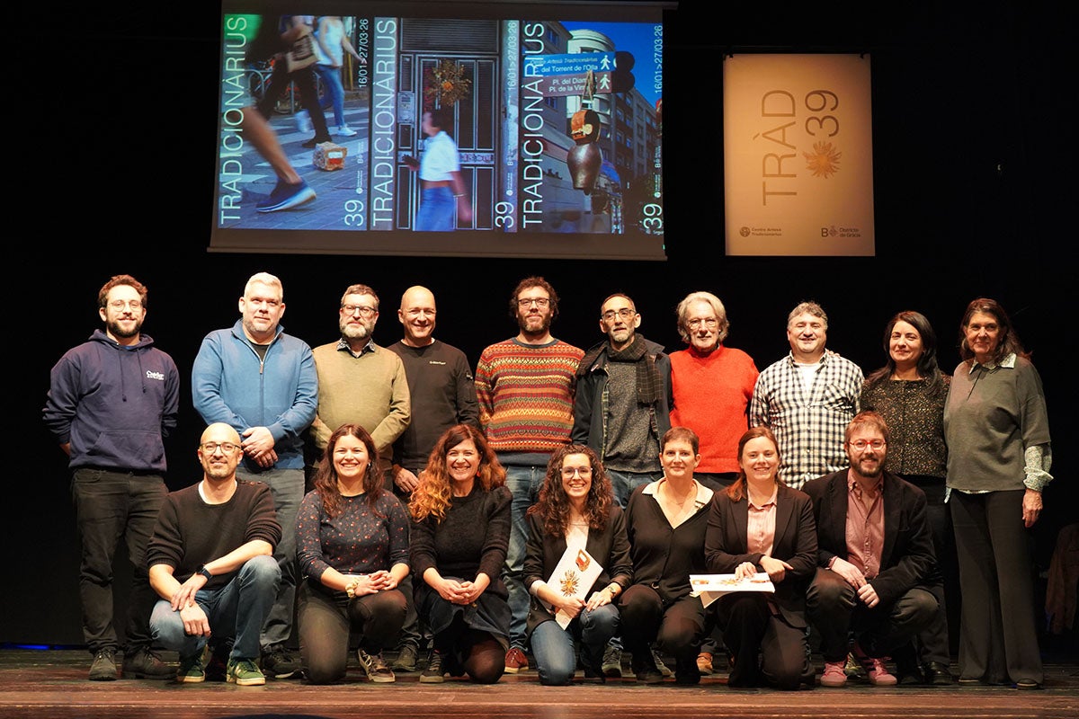 Foto de família del 39è Tradicionàrius / Foto: EC