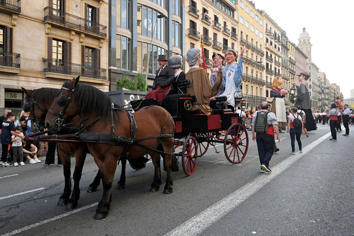 Calvalcada dels Tres Tombs de Barcelona de 2025 