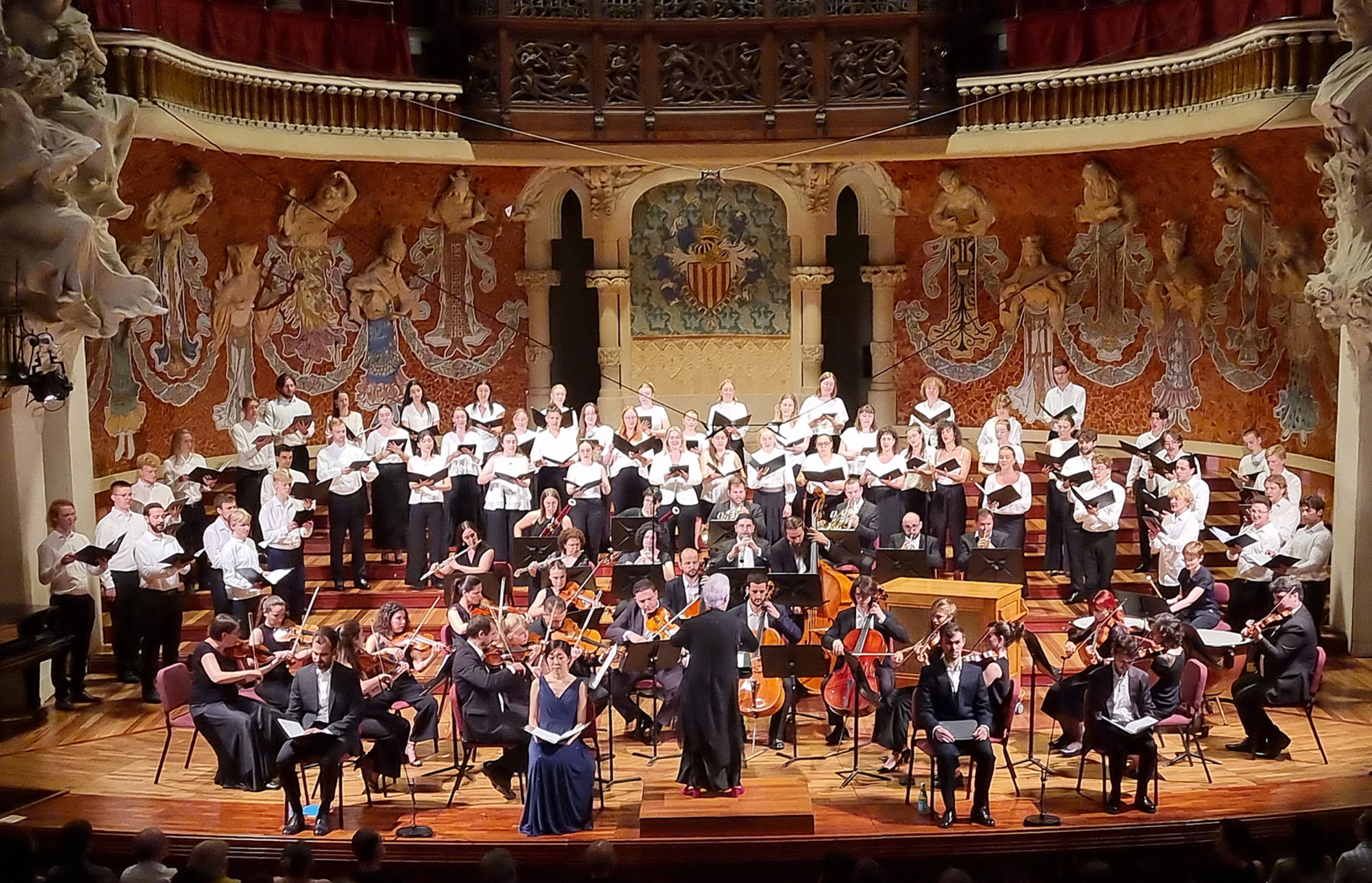 a gran cita de la música coral catalana i internacional arriba aquest diumenge 1 de març al Palau de la Música Catalana